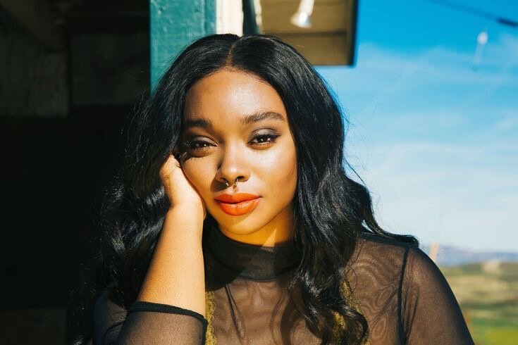 Outdoor portrait, golden hour